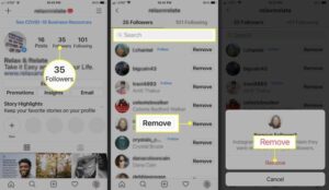 Cara undo remove follower instagram