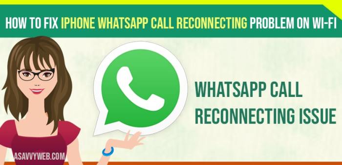 Cara mengatasi panggilan whatsapp menghubungkan