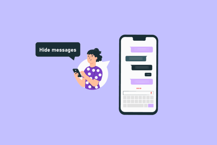 Messages unhide sociallypro
