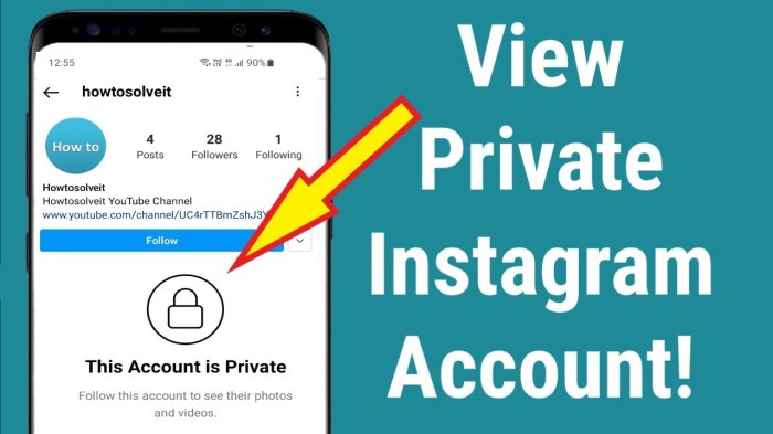 Cara melihat informasi akun instagram