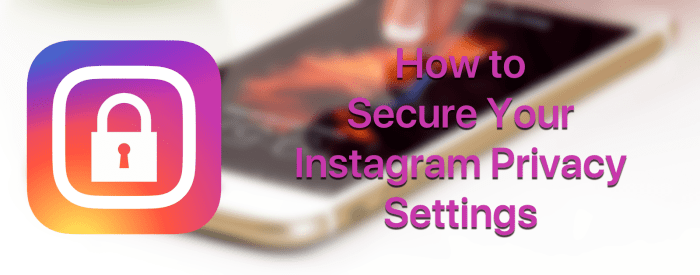 Instagram settings privacy access