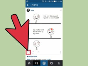 Cara unlike instagram dengan cepat