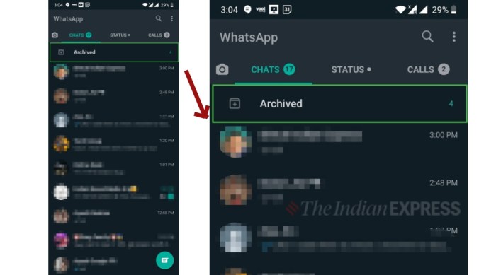 Cara menghilangkan pola di whatsapp