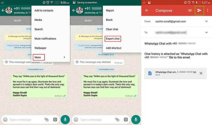 Cara copy chat whatsapp iphone