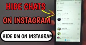 Cara menyembunyikan chat instagram