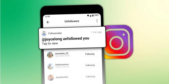 Cara melihat unfollow instagram iphone