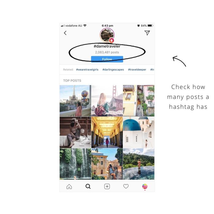 Cara copy tagar di instagram
