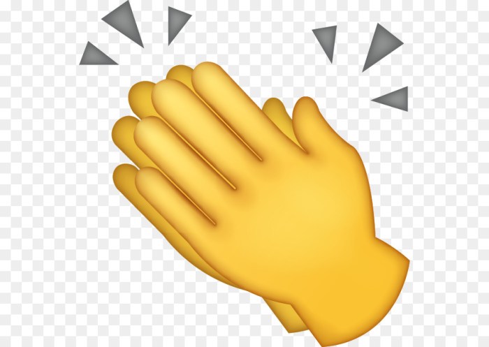 Cara buat emoji love tangan