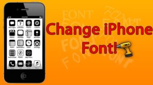 Cara mengecilkan font wa iphone