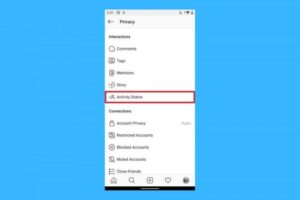 Cara mematikan kategori di instagram