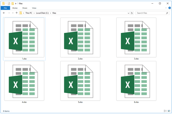 Cara membuka file xlsx