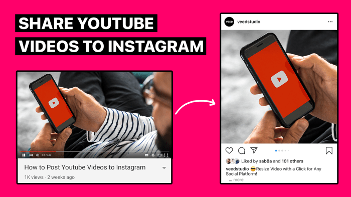 Cara share youtube ke instagram